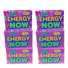 Energy Now Ginkgo Biloba Supplements 144 Packs 3 Pills In Each Pack 6 Boxes