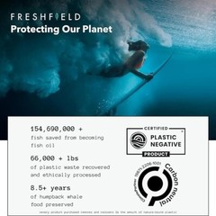 Freshfield Vegan Omega 3 DHA: Algae Oil, Carrageenan Free, Sustainably Sourced