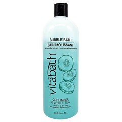 Vitabath Cucumber & White Tea Bubble Bath Rich Foaming Bubbly Soak & Relaxing…