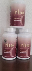 Rho Nutrition Liposomal Berberine Gut Health Metabolic 60 Capsules 3 Bottles