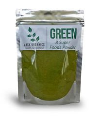 MAXX Organics Vital GREENS SUPER FOODS POWDER 30 Day Comp Organifi & AG1 Next