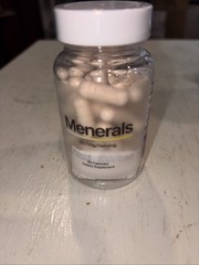 Menerals Dietary Supplement Capsules 60 Count Pack of 1 New Sealed