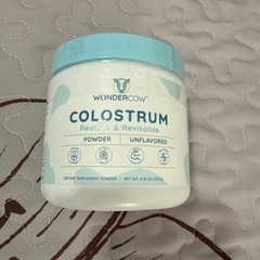 Wondercow Colostrum Powder, Unflavored, 4.23 oz (60 Servings), EXP: 05/2026