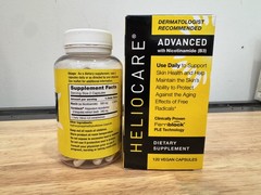 Heliocare Advanced Nicotinamide B3 Supplement 120 Vegan Capsules EXPIRES 07/2026