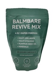 Balmbare Revive Mix 4 In 1 Super Formula Unflavored 8.46 oz Exp 11/27