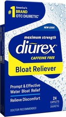 Diurex Max Water Pills – Maximum Strength Caffeine Free Diuretic – Relieve Water