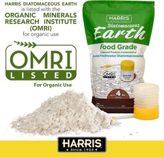 Diatomaceous Earth Food Grade, 4lb with Powder Duster Included in the Bag