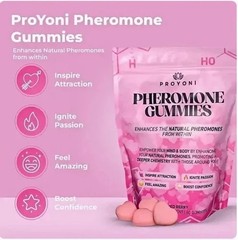 3PCS Pheromone Gummies – Enhances Your Natural Pheromones From Within – 60 Count