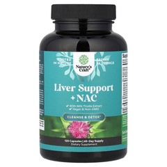 2 X Nature’s Craft, Liver Support + NAC, 120 Capsules