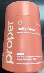PROPER THE CORALS DAILY GLOW NUTRIENT DENSE SUPERFOOD POWDER PEPTIDES 168G 30SER