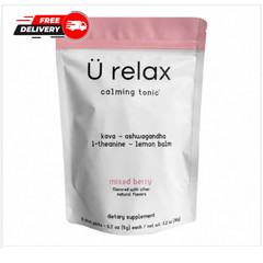 U Relax Calming Tonic- 15 Packets MIXED Berry flavor Relax calming drink