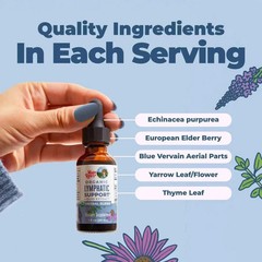 2 BOTTLES- Mary Ruth’s Organic Lymphatic Support Liquid Extract,Alcohol Free30mL