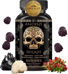 Ancient Shilajit Gummies for Energy Immune Support – 60 count