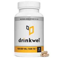 drinkwel for Better Mornings – Premium Multivitamin 90 Count (Pack of 1)