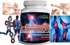 Glucosamine Chondroitin Turmeric & MSM 200 CAPSULES – Bones, Joint Support Pills