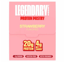 Legendary Foods Protein Pastry Strawberry 4 Pack Keto Gluten Free