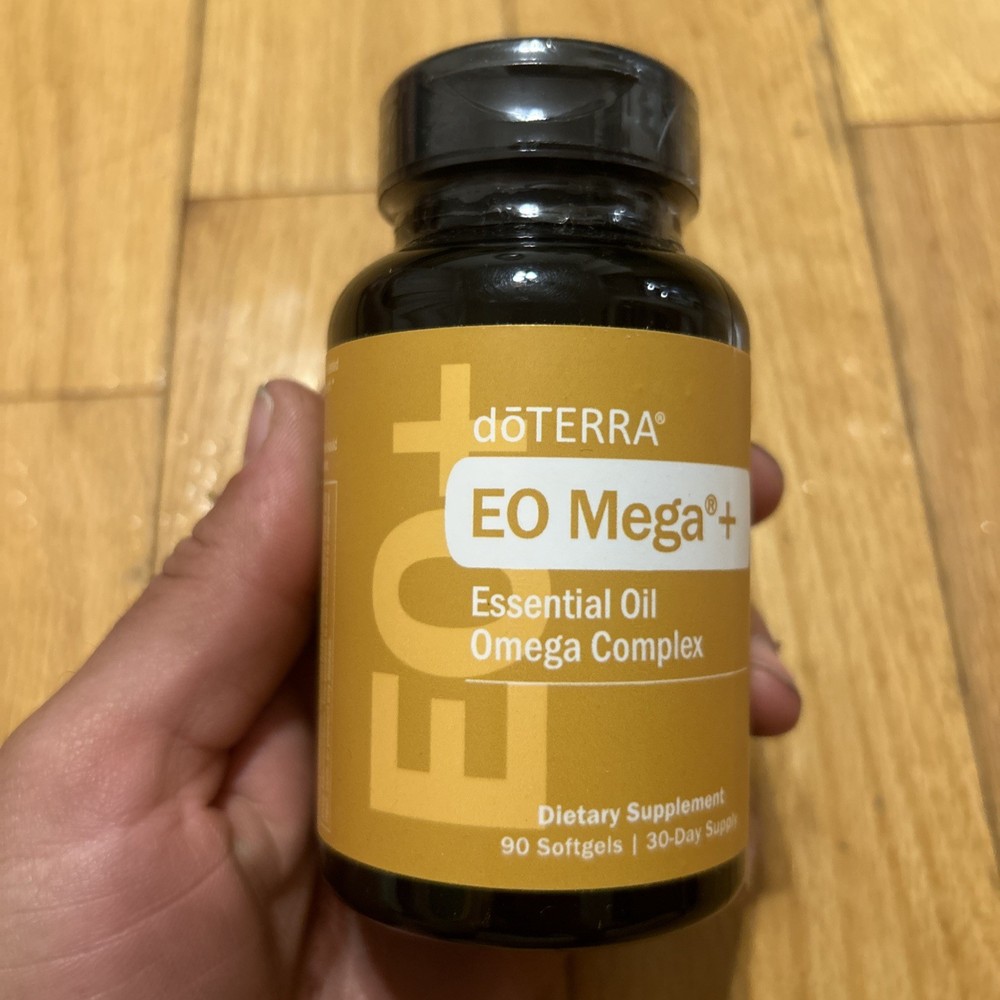doTERRA EO Mega+ Omega Complex 90 Softgels New Sealed EXP 6/2026