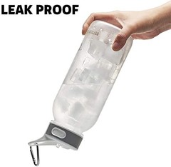 32oz tritan plastic sports water Bottle with Flip Top 33.8 Ounces, Clear
