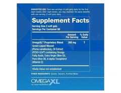 OmegaXL Joint Support Supplement, for Relief – Natural Muscle Support 60 Count