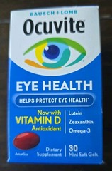 Bausch + Lomb Ocuvite Eye Health Dietary Supplement 30 Mini Soft Gels Exp 06/26