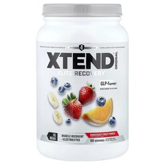 2 X XTEND, Elite Recovery, Knockout Fruit Punch, 2.64 lb (1.197 kg)