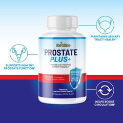 Prostate Plus+ – Support Supplement for Men – Urinary & Bladder Health-5 Bottles