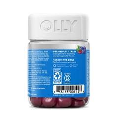 OLLY Glowing Skin Collagen Chewable Gummies – Berry – 50ct Gluten-Free