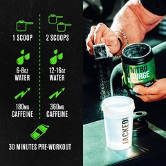 Jacked Factory NITROSURGE Pre Workout Supplement-Endless Energy,Instant Strength