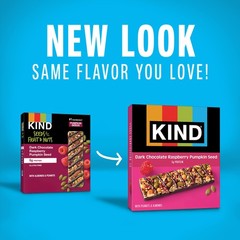 KIND Healthy Snacks Bars, Dark Chocolate Raspberry 1 Count (Pack of 6)