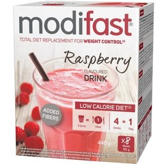 Modifast LCD Raspberry 8 x 55g Meal Replacement Shake Weight Control