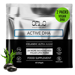 Orlo Dha Supplement 1000Mg – 3X Absorption Natural Icelandic Nordic Omega 3 Dha
