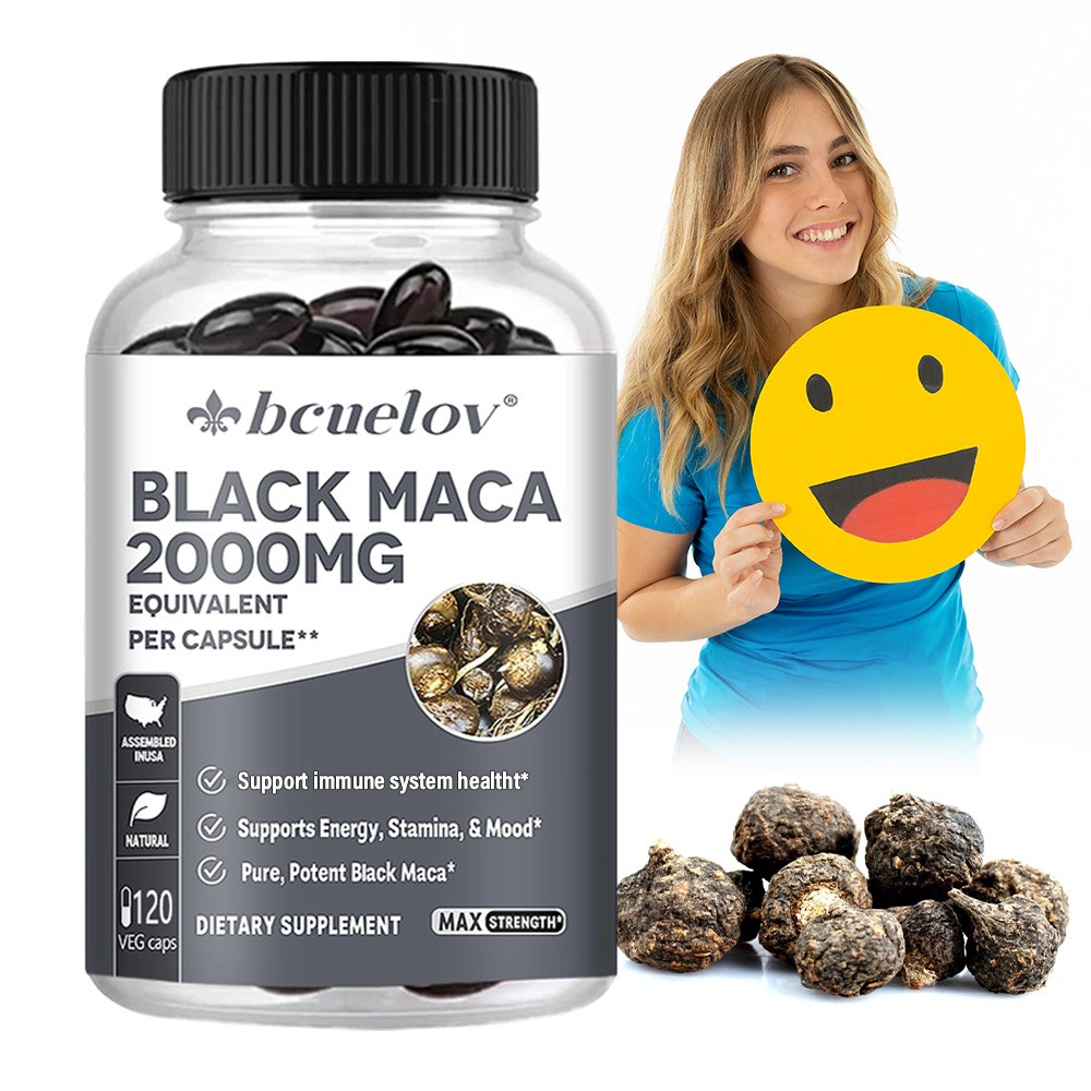 Black Maca 2000 Mg,Male Enhancement,Sexual Health Support,Boost Energy