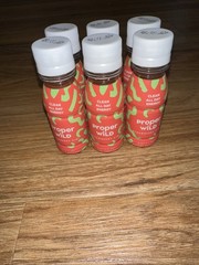 Lot of 6 Proper Wild Vegan Energy Shots Strawberry Kiwi 2.5oz Exp 11/ 2026