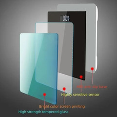 1pc Smart Bluetooth Body Fat Scale Digital Electronic Fitness Tracking App Home