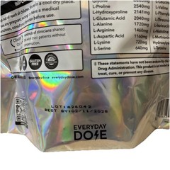 Everyday Dose All-In-One Collagen+ Lion’s Mane Chaga Cordyceps 9.33oz BB 02/28