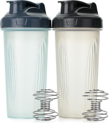 – Protein Shaker Bottles, 2 Pack, 28 Oz, Shaker Bottles with Leak-Proof Flip-Top
