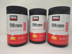 Force Factor EAA Powder Lot Of 3 ~ 10.4oz/30 Servings ~ Orange Mango ~ Exp. 7/27