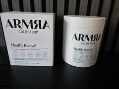 ARMRA Colostrum Unflavored 360 Servings Health Revival Powder 12.7oz