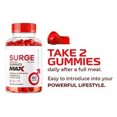 Advanced Vital Surge Male Gummies Maximum Strength Vital Surge Advanced Formula