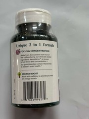 Neuriva Brain + Energy Gummies 75ct Blackberry 3 Pack Focus Energy Support /US