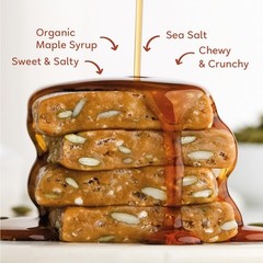 GoMacro MacroBar Vegan Protein Bars Maple Sea Salt 12 Ct