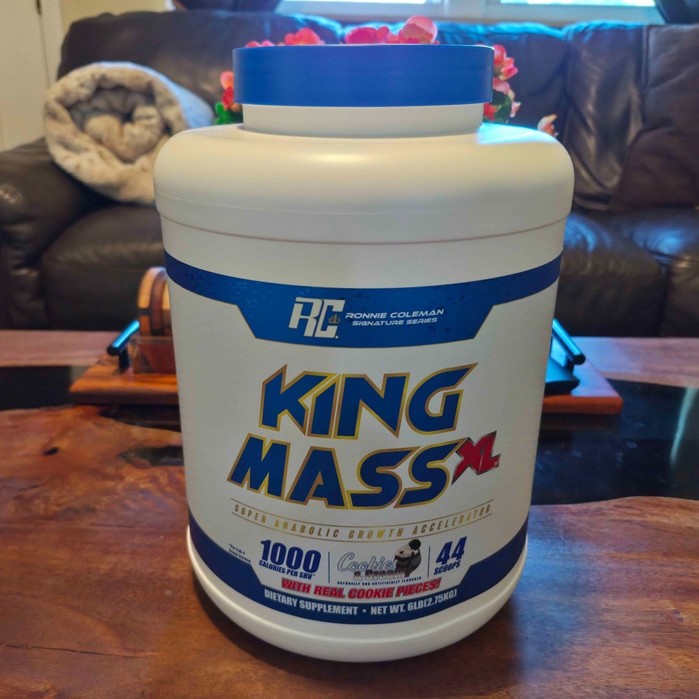 6lb Protein Powder Mass Gainer Cookies & Cream SEALED/NEW – Ronnie Coleman Brand