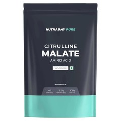 Nutrabay Pure 100% Citrulline Malate Powder For Men Women 2500mg per Serv 100g