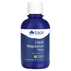 2 X Trace Minerals ®, Liquid Magnesium, Tangerine, 300 mg, 16 fl oz (-worldwide