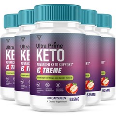 (5 Pack) Ultra Prime Keto Weight Support, Ultra Prime Keto Pills (300 Capsules)