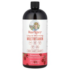 2 X MaryRuth’s, Liquid Morning Multivitamin, Raspberry, 30 fl oz (887 ml)