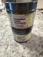2x Sugar-Free Honeydew Melon Electrolyte Powder 4.4oz Hydration Recovery Drink