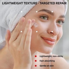 Redcool Caffeine Eye Serum for Dark Circles 0.7 Fl Oz (Pack of 1), Bright Red