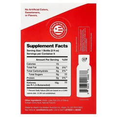 2 X Ketone-IQ, Energy Shot, Original, Caffeine Free, 6 Bottles, 2 fl oz (59 ml)