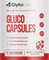 GlykoNex Gluco Capsules Blood Health Support Dietary Supplement 30 Capsules